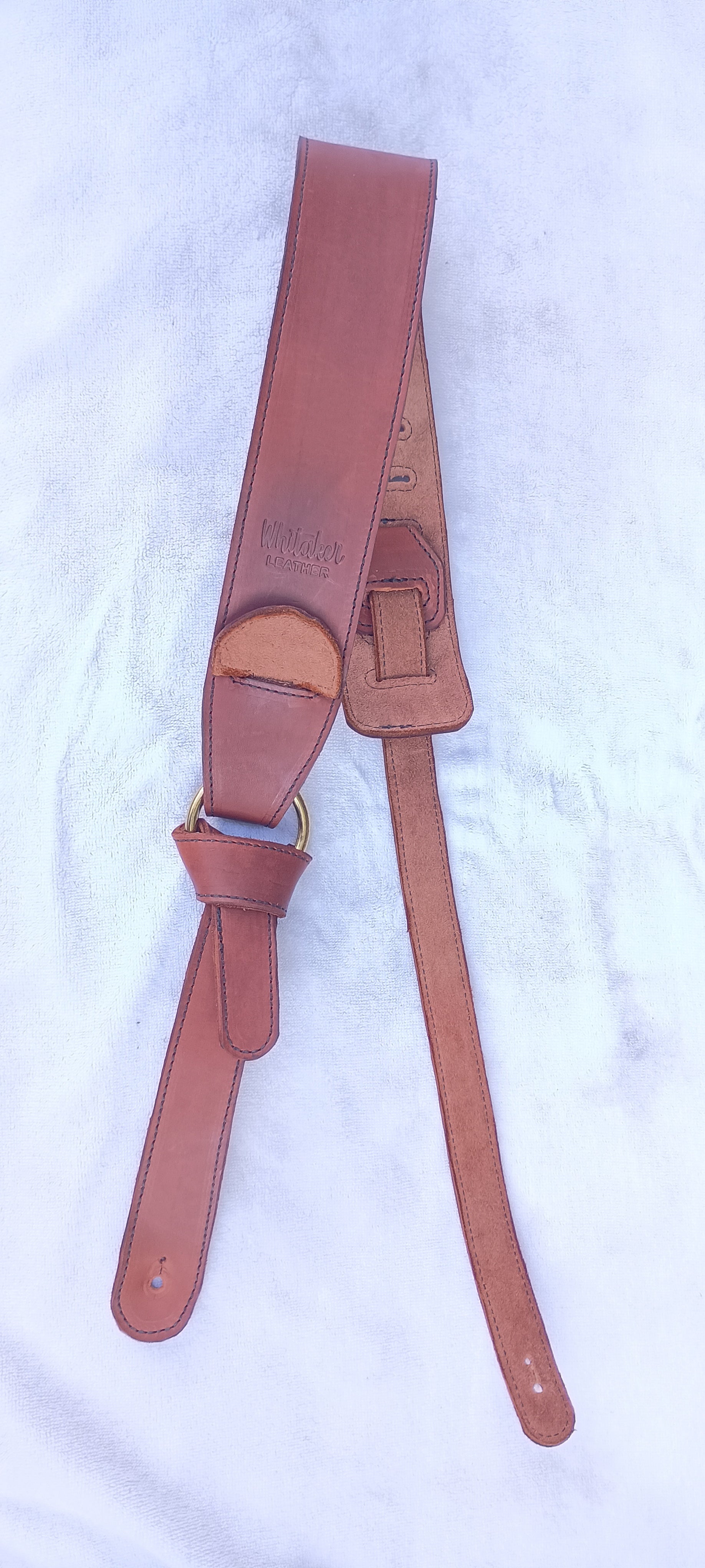 Superfly Tribute Guitar Strap Western Historically Accurate With Suede Liner Adjustable