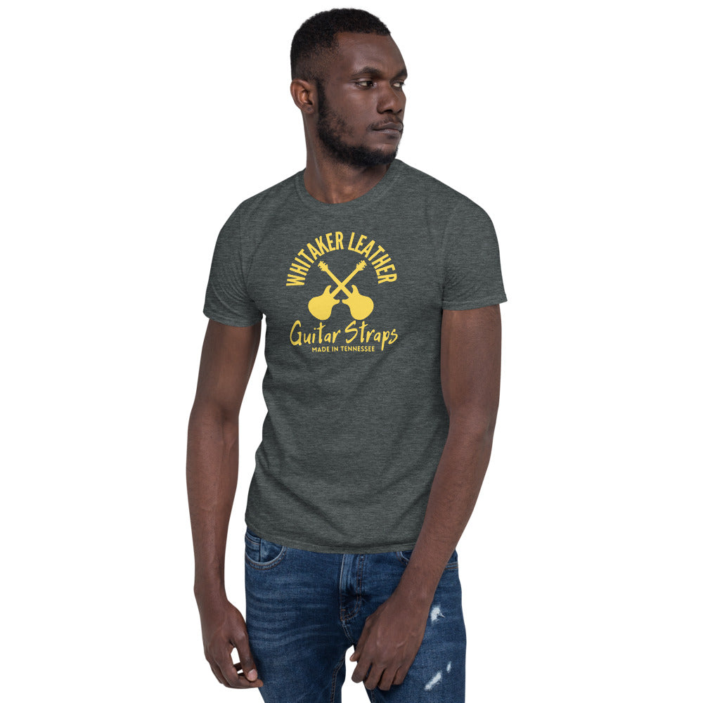 Whitaker Leather Guitar Strap T-Shirt