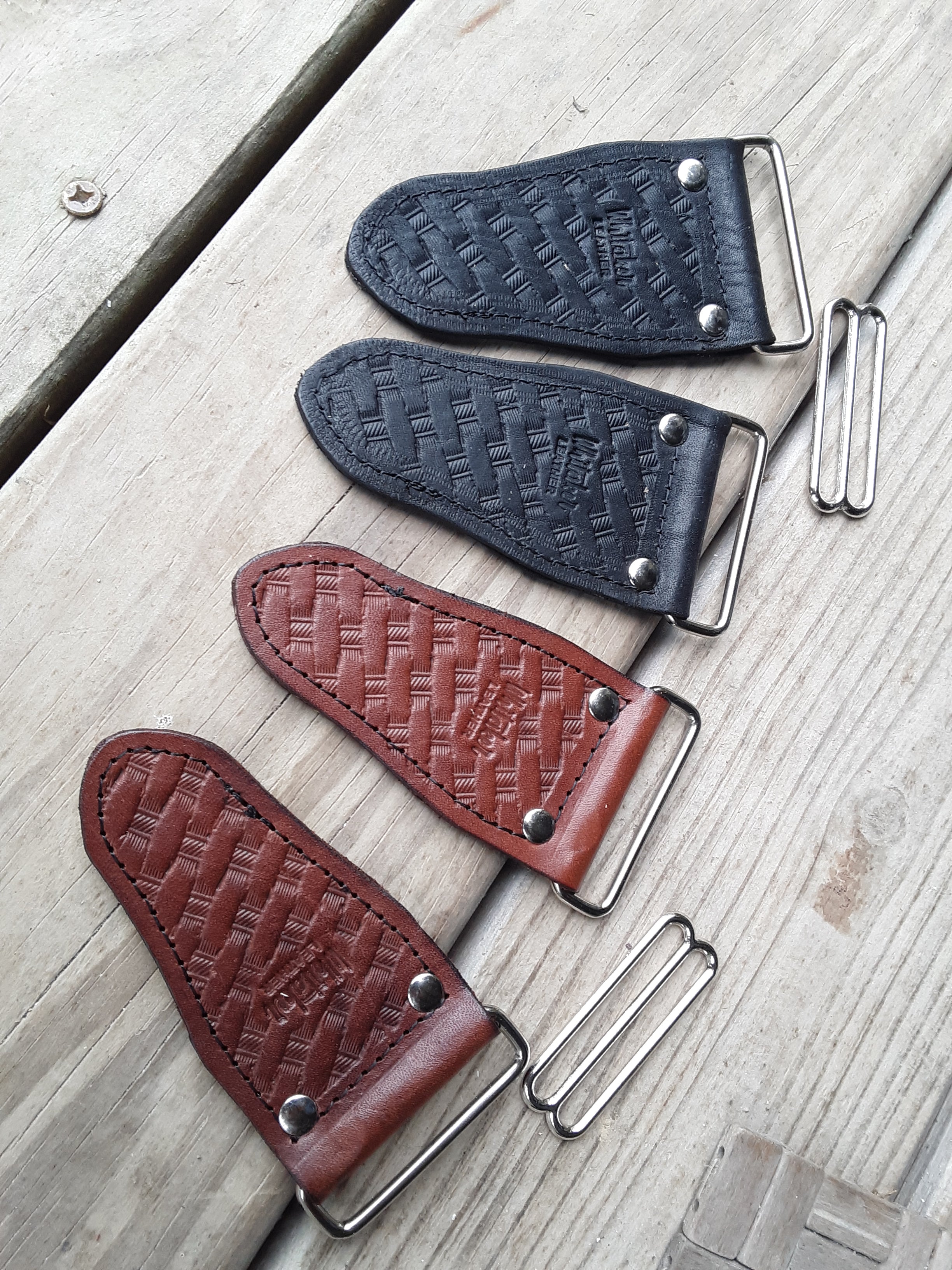 Leather Guitar Strap Kit Perfect DIY Strap Kit with Two Ends & Hardware