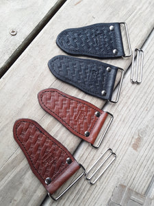 Leather Guitar Strap Kit Perfect DIY Strap Kit with Two Ends & Hardware