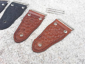 Leather Guitar Strap Kit Perfect DIY Strap Kit with Two Ends & Hardware