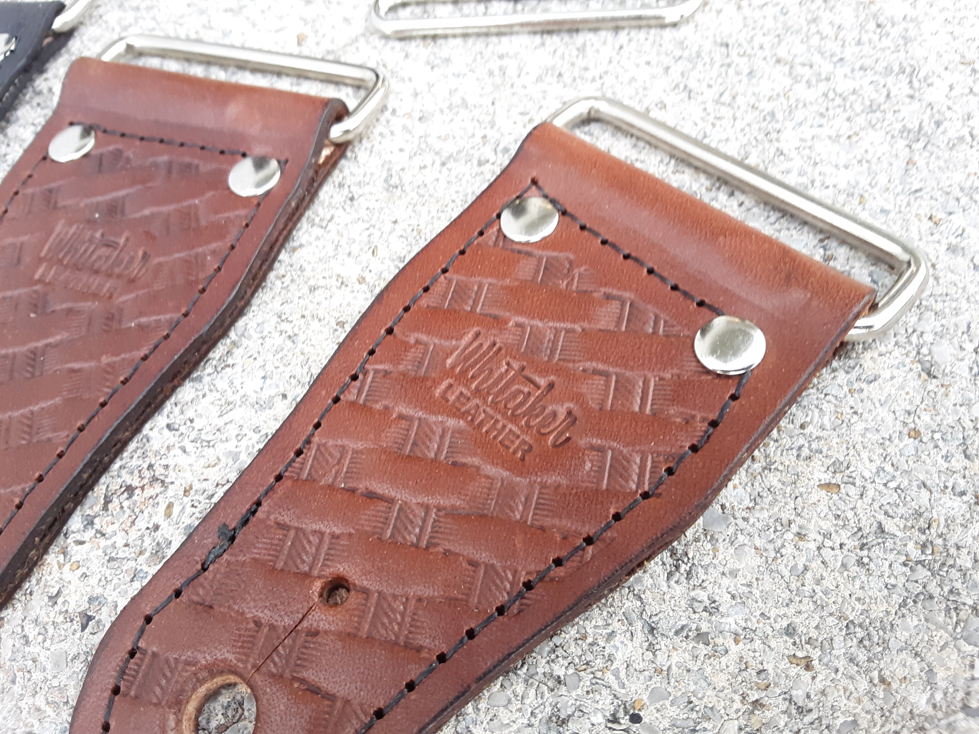 Leather Guitar Strap Kit Perfect DIY Strap Kit with Two Ends & Hardware