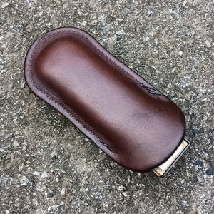 Leather Harmonica Pocket Holder
