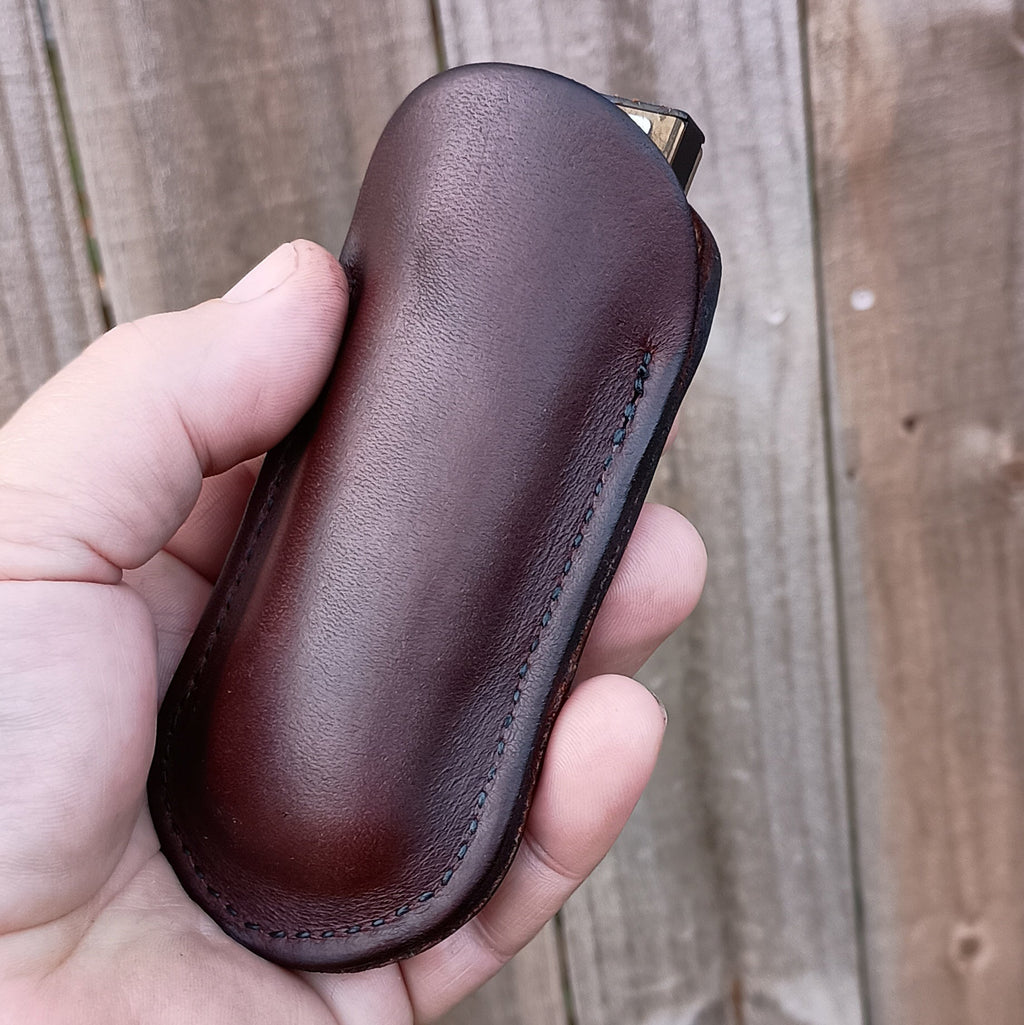 Leather Harmonica Pocket Holder