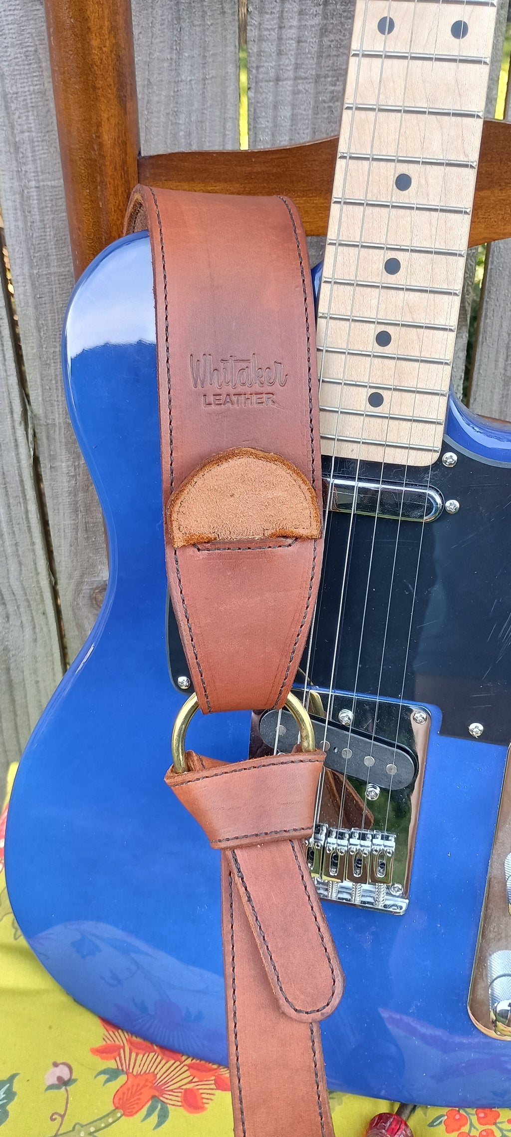 Superfly Tribute Guitar Strap Western Historically Accurate With Suede Liner Adjustable