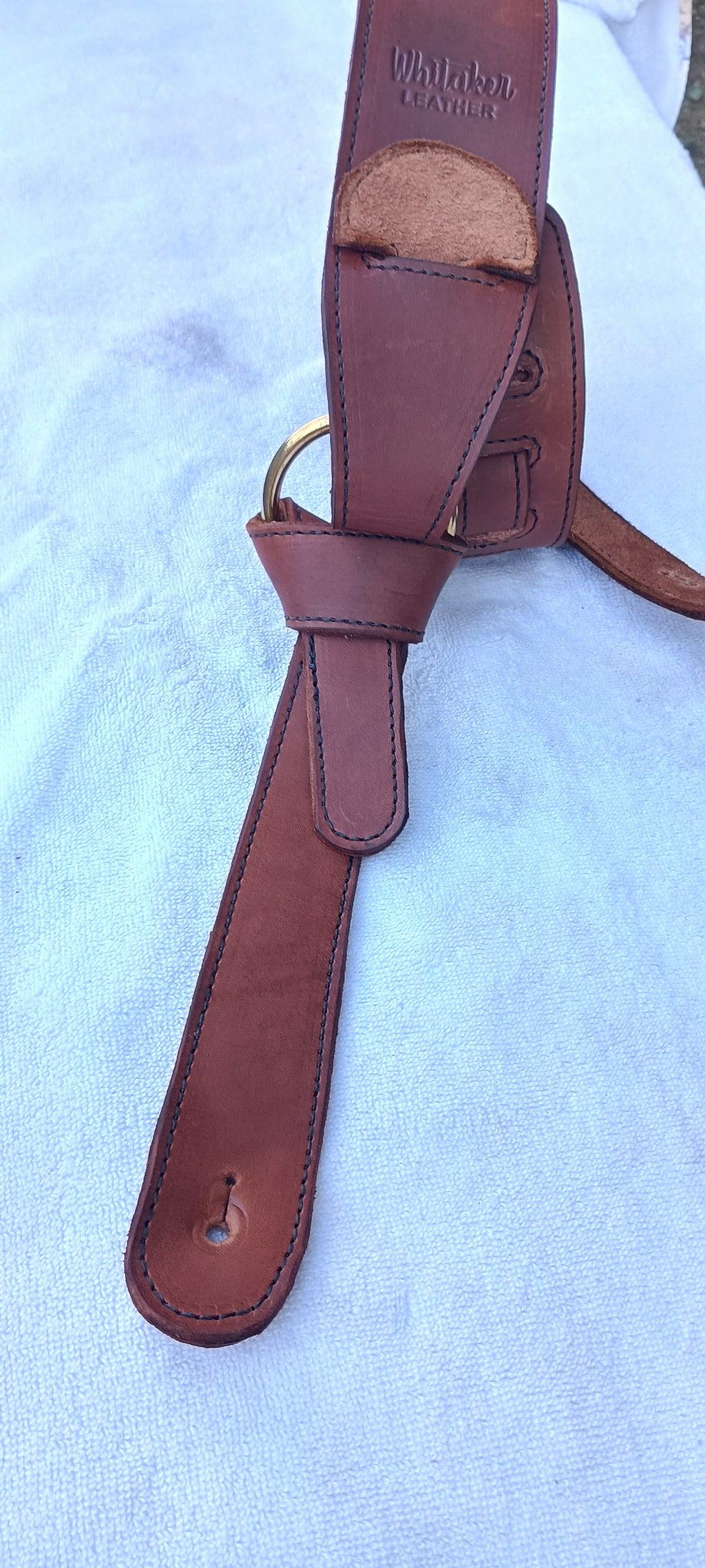 Superfly Tribute Guitar Strap Western Historically Accurate With Suede Liner Adjustable