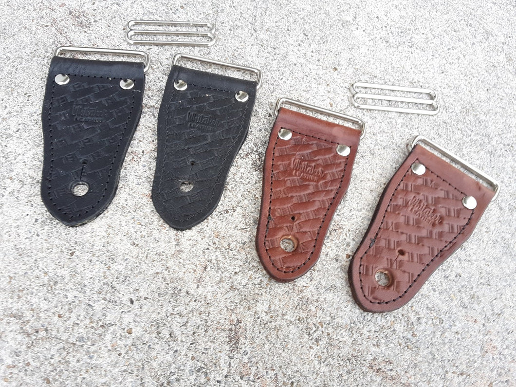 Leather Guitar Strap Kit Perfect DIY Strap Kit with Two Ends & Hardware
