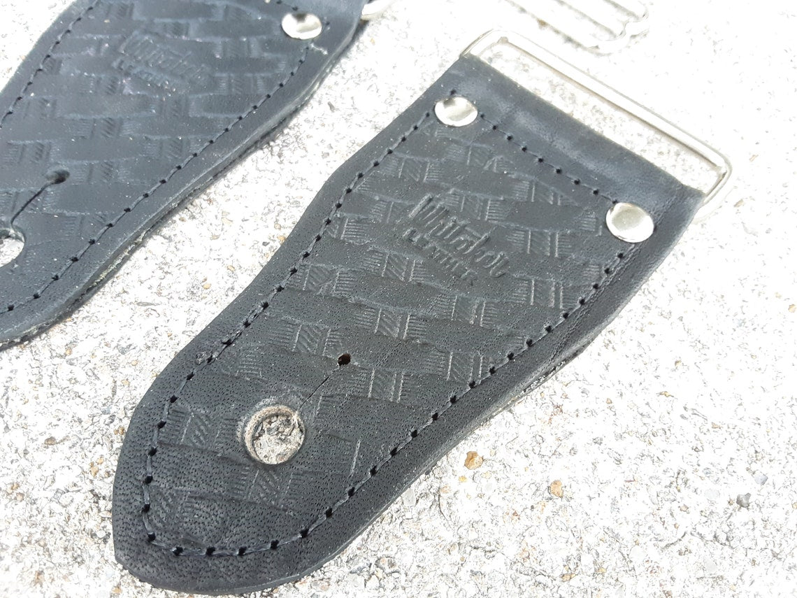 Leather Guitar Strap Kit Perfect DIY Strap Kit with Two Ends & Hardware