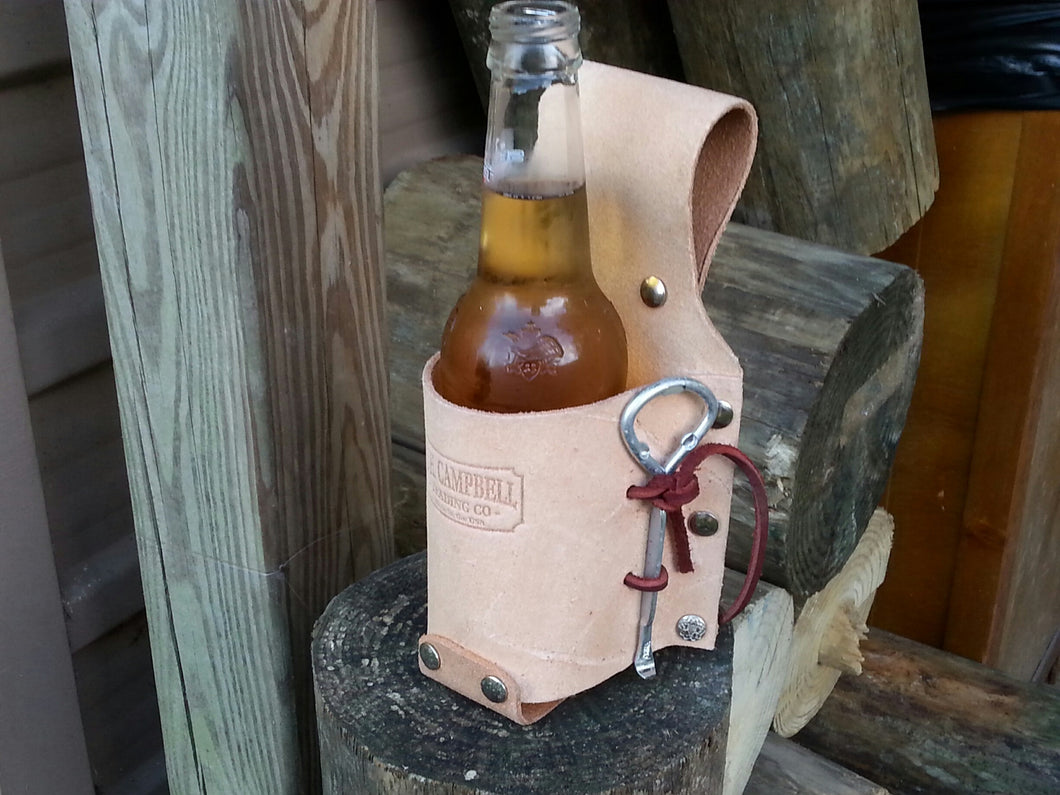 Beverage Bottle Belt Holster Koozie