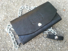 Leather Biker Wallet