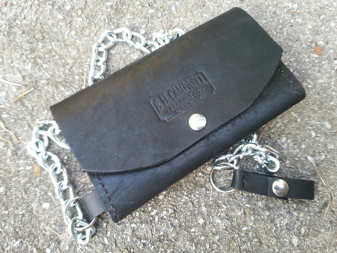 Leather Biker Wallet