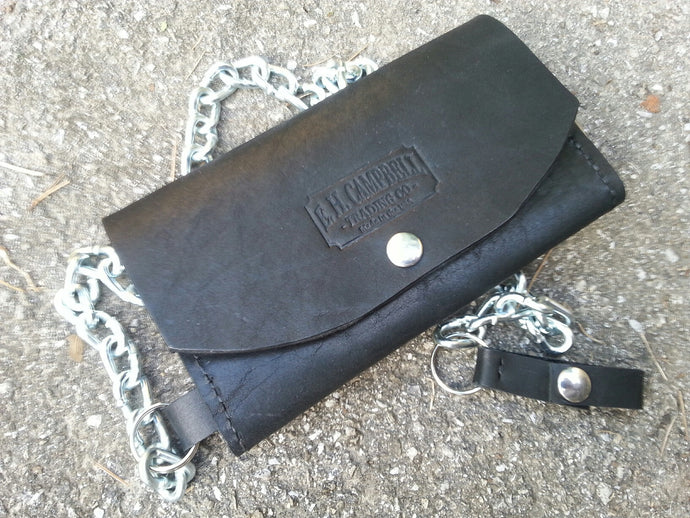 Leather Biker Wallet