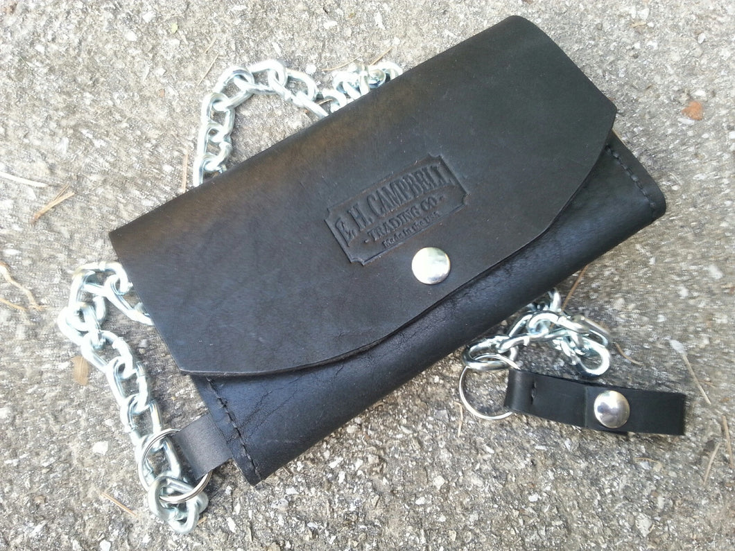 Leather Biker Wallet