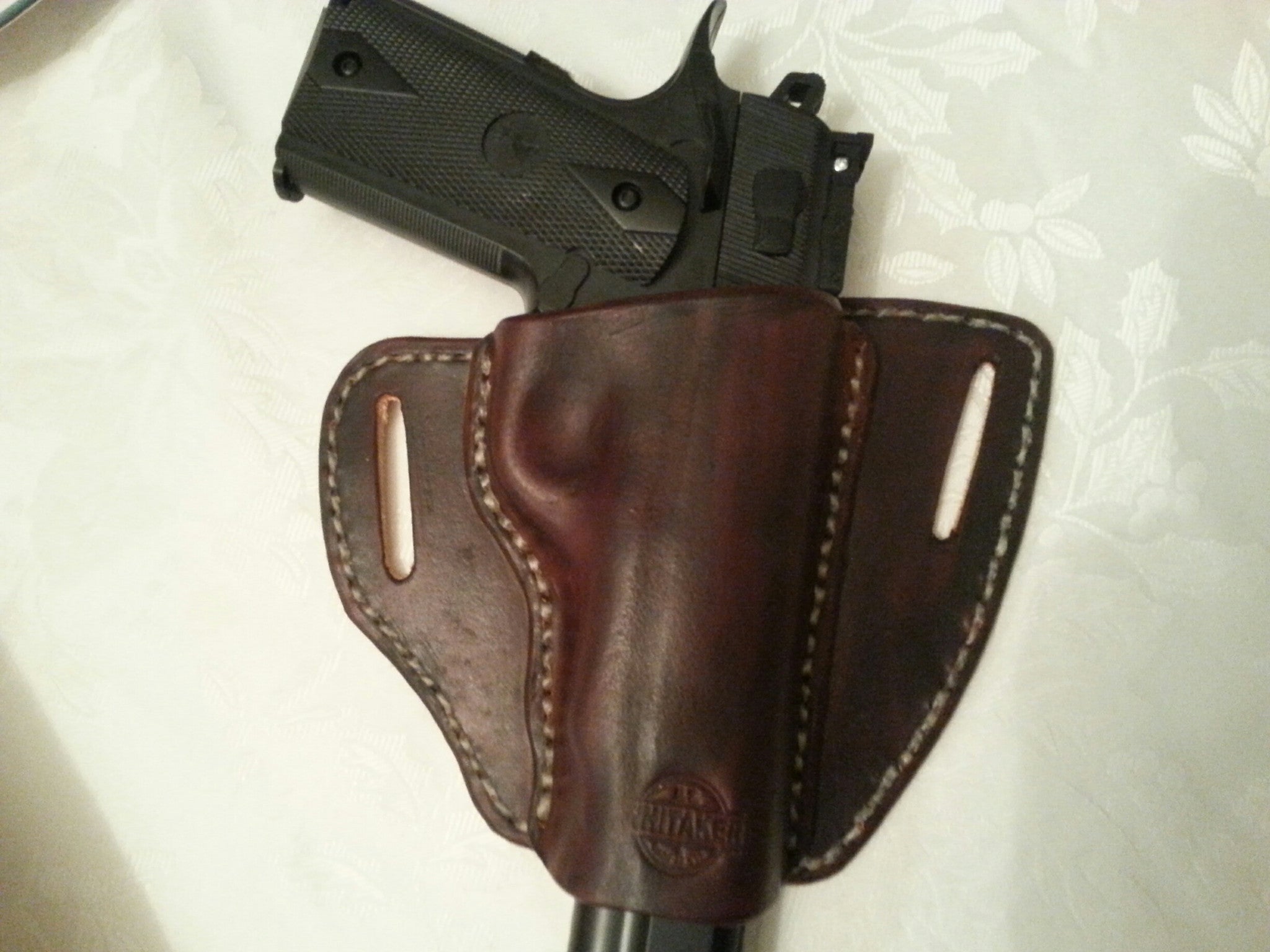 Custom Leather Pancake Holsters