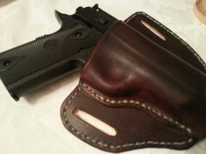 Custom Leather Pancake Holsters