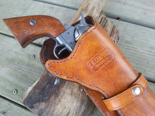 Lawman Western Holster with Leg Ties - Up to 7 1/2 inch Barrels