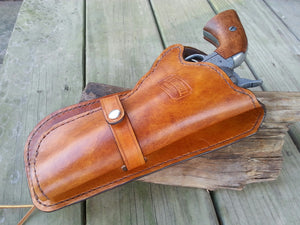 Lawman Western Holster with Leg Ties - Up to 7 1/2 inch Barrels