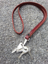Leather Lanyard With Western Rein Style Knot End