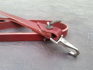 Leather Lanyard With Western Rein Style Knot End