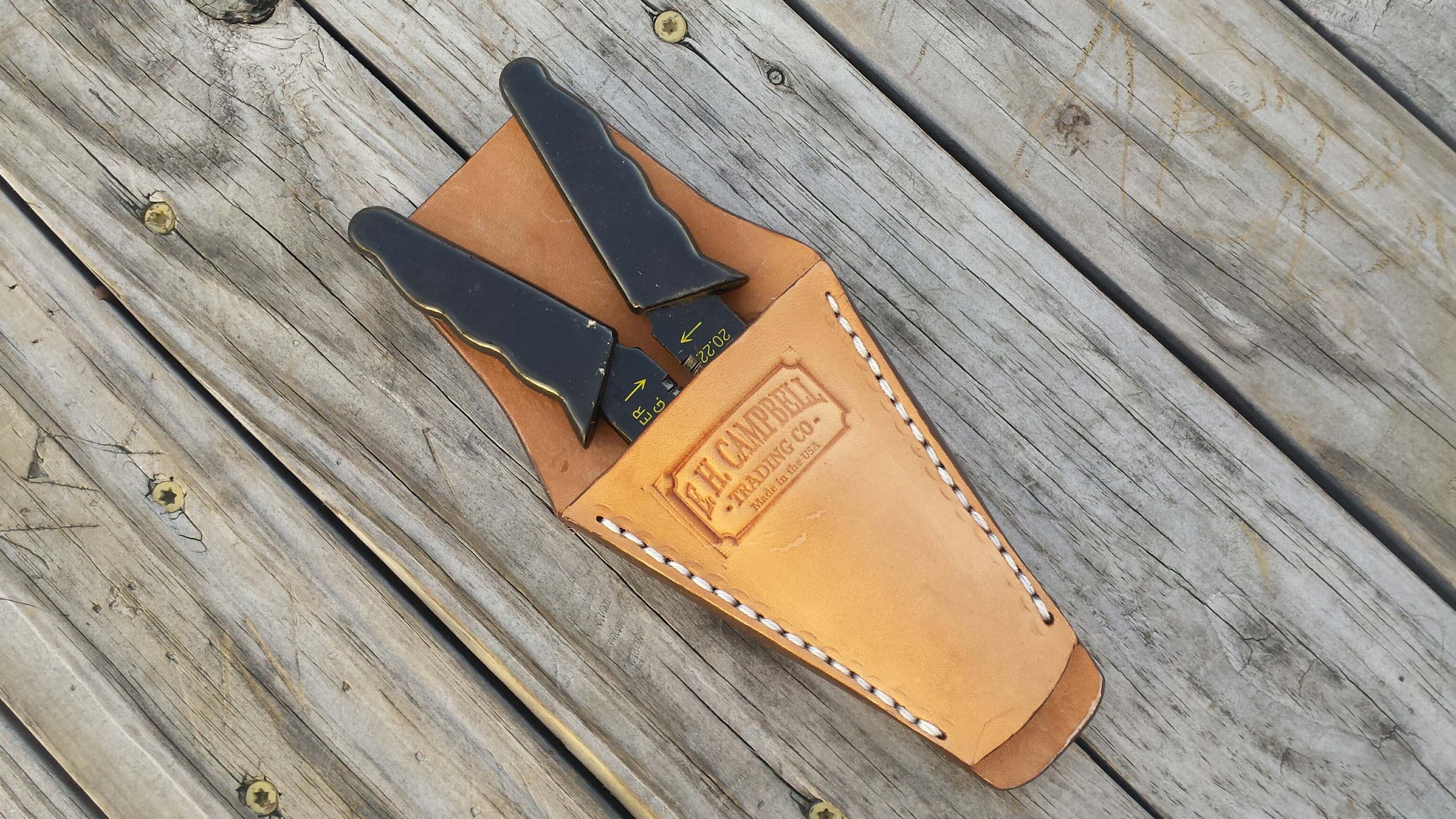 Leather Pliers & Tool Holder Handmade in the USA by Whitaker Leather