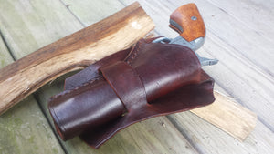 Texas Loop Handmade leather Western Holster with Leg Ties Colt Peacemaker