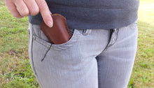 Foldable Leather Harmonica Pocket Holder