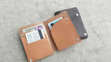 Rustic Chocolate Latigo Leather Wallet - Handmade in the USA