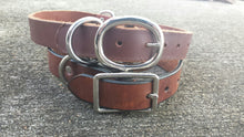 Rustic Extra Large Dog Collar with Double Dees