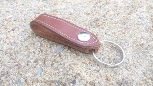 No. KF53 Belt Clip Leather Key Fob / Chain