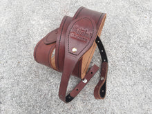 Handmade Leather Banjo Strap Bluegrass Style