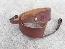 Handmade Leather Banjo Strap Bluegrass Style