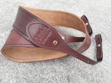 Handmade Leather Banjo Strap Bluegrass Style