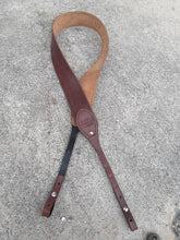 Handmade Leather Banjo Strap Bluegrass Style