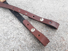 Handmade Leather Banjo Strap Bluegrass Style