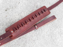 Leather Rifle Stock Sling Three-Piece Package
