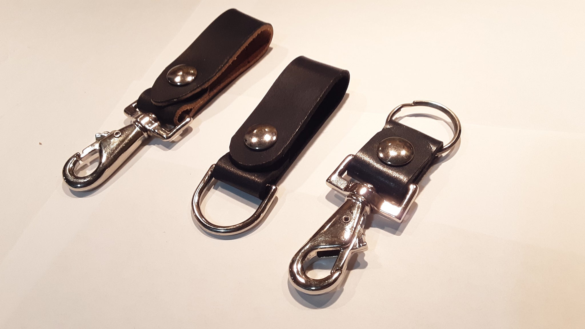 KEYCHAIN LEATHER FOB LOOP SADDLE