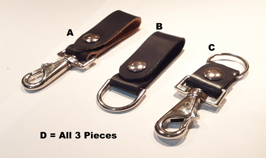 Ghostbusters Key Fobs, Key Chains, Belt Hooks, Screen Accurate Prop –  Whitaker Leather