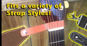 Leather Guitar Strap Neck Adapters