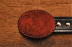 Burgundy Red Suede Covered Belt Buckle Made in USA perfect Gift for Cowgirl Cowboy
