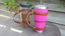 Yeti and Tervis Western Leather Rein Style Cup
