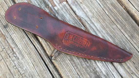 Fillet Knife Leather Sheath Handmade in the USA