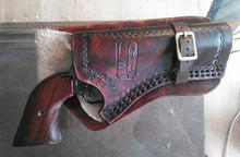 Double Stitched Western Leather Holster with Leg Ties - 22 & similar