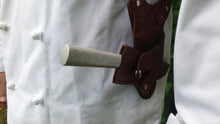 Tilt Forward Chef Knife Field Guide Knife Shoulder Harness Sheath