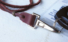 Leather String Lanyard With Western Rein Style Knot End Handmade for Mother's Day or Just as a Gift