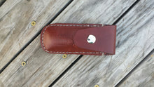 Leather Pocket Knife Case handmade in the USA Perfect for a Gift, Father's Day, Christmas or for Outdoor lover! Fits a variety of sizes