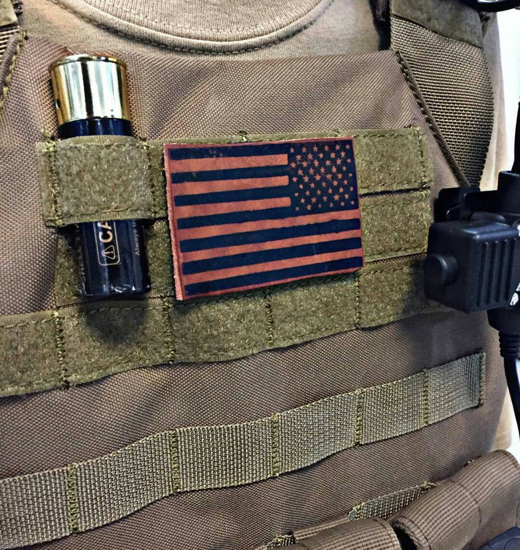 US Flag Patch - Reverse