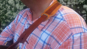 Rustic Bluegrass Style Guitar Strap