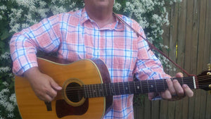 Rustic Bluegrass Style Guitar Strap