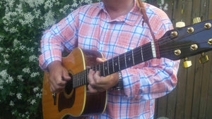 Rustic Bluegrass Style Guitar Strap