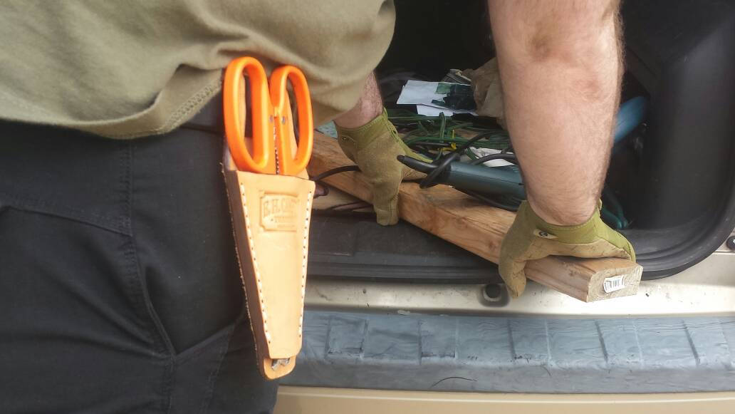 Handmade Leather Plier, Wire Stripper, Tool Holder